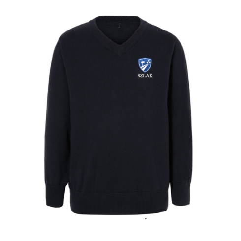 Navy V neck Sweater SZLAK