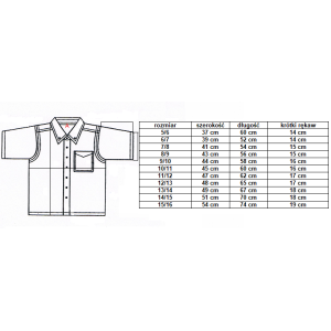 White short sleeve shirt SZLAK 2