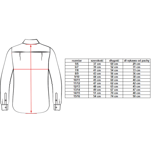 White long sleeve shirt SZLAK