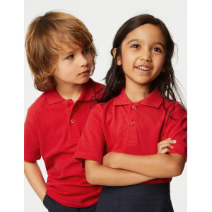 Short sleeve polo unisex...