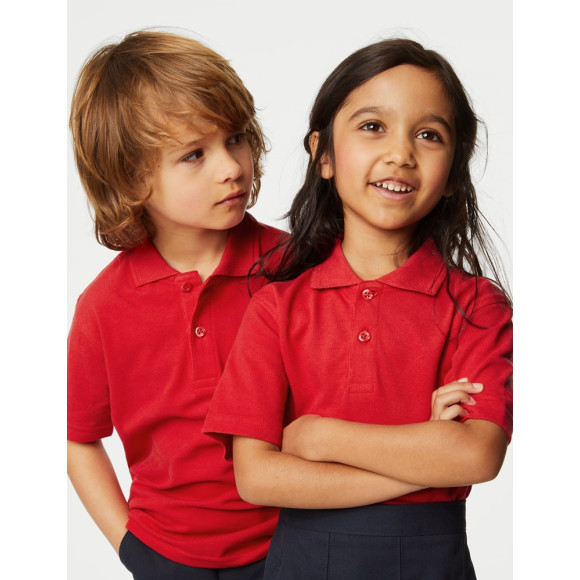 Short sleeve polo unisex Przedszkole STERNIK