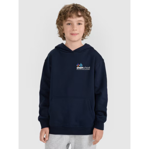 Bluza Hoodie granat SmartSchool