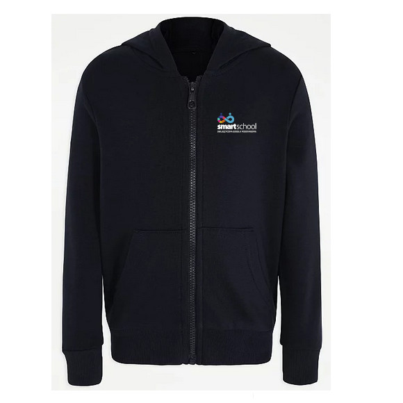 Sport Zip hoodie navy Smart School