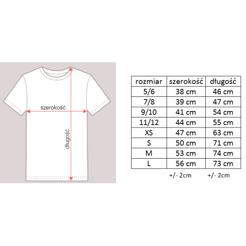 Tshirt bawełniany granatowy Piątka...