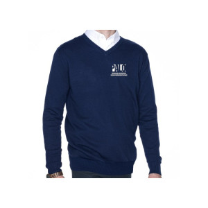 Navy V neck Sweater PALO