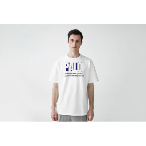 White 100% cotton tshirt PALO