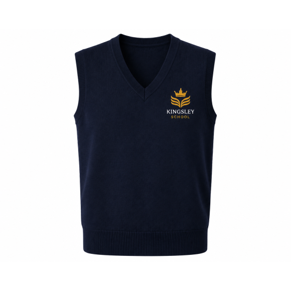 V-Neck knitted Tank top Kingsley School