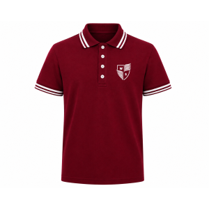 Sky blue short sleeve polo...