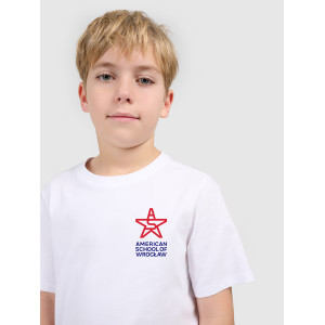 Tshirt bawełniany biały ASW 2