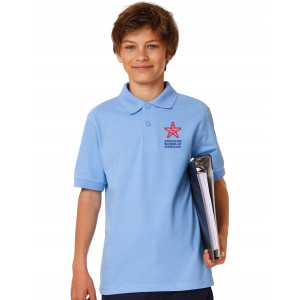 Sky blue school short... 2