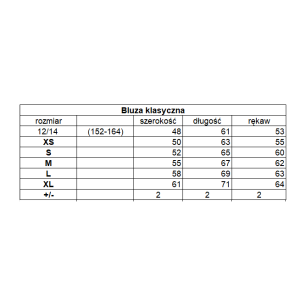 Bluza klasyczna 7-8SP STRUMIENIE 2