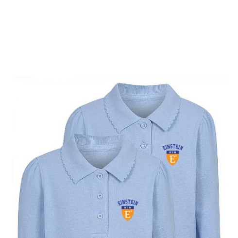 Long sleeve girls polo NDM