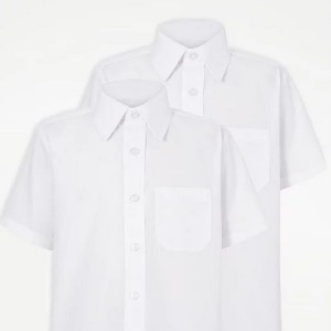 White short sleeve shirt...