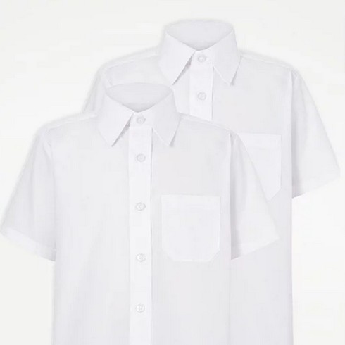 White short sleeve shirt British Lodz