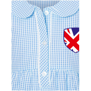 Gingham light blue Dress... 2