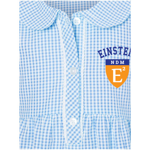 Light blue gingham Dress NDM