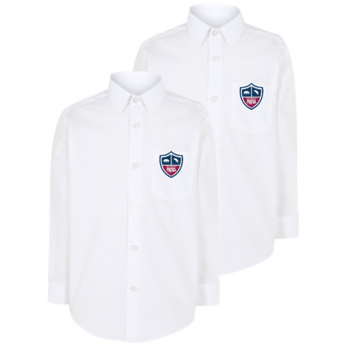 White long sleeve shirt Piątka Olsztyn