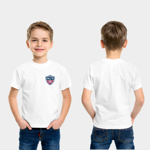 Tshirt bawełniany biały Piątka Olsztyn