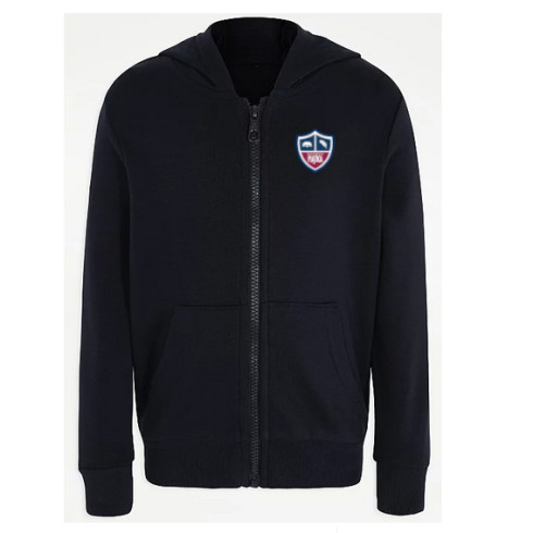 Navy sport ZIP Hoodie  Piątka Olsztyn