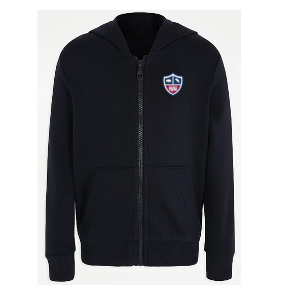 Navy sport ZIP Hoodie  Piątka Olsztyn