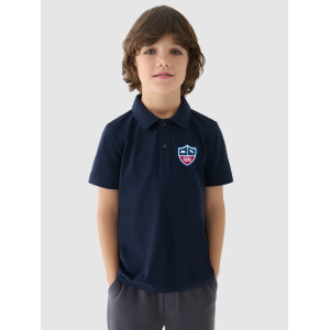 Navy short sleeve polo...