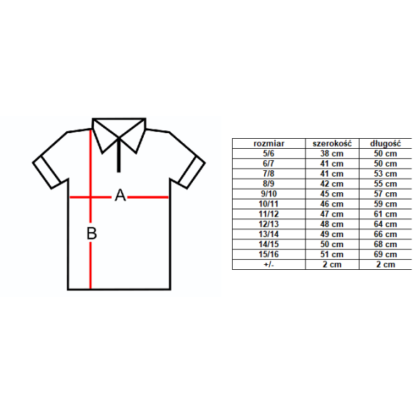 Polo krótki rękaw druk unisex Lindego