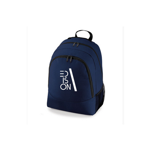 Backpack with Edison logo