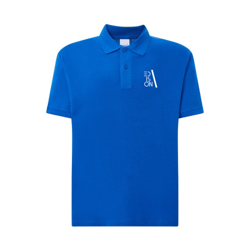 Royal Blue school short sleeve polo Edison High School