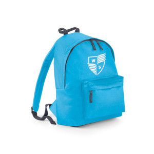 Backpack with WIS logo
