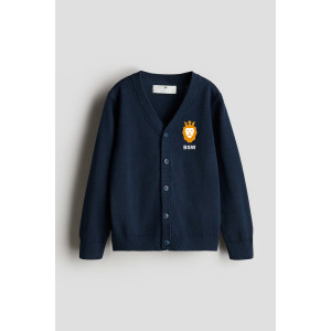 Navy Cardigan Sweater BSW