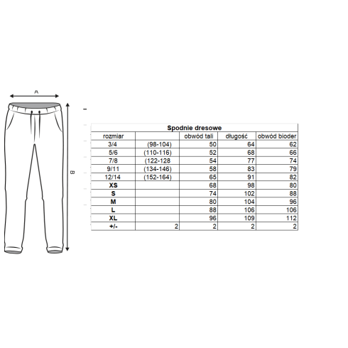 Joggers for PE lessons SZLAK