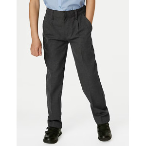 Grey school trousers SZLAK
